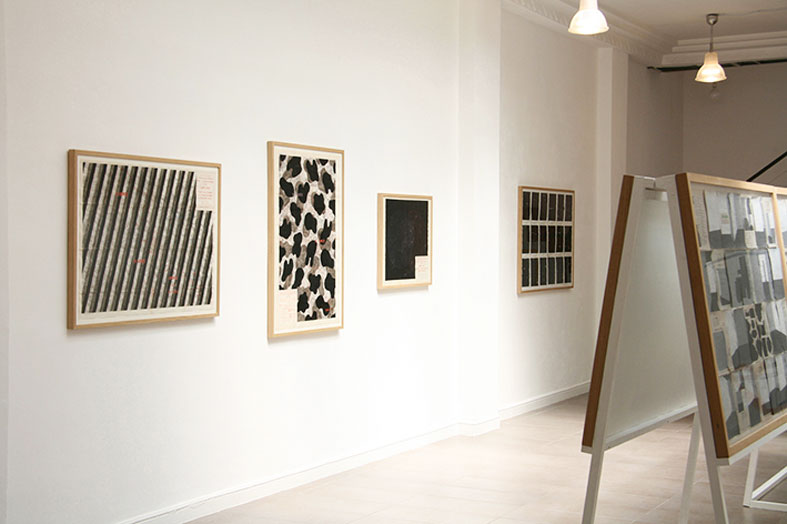 Jochen Gerner - Vue de l'exposition Perdre le Nord