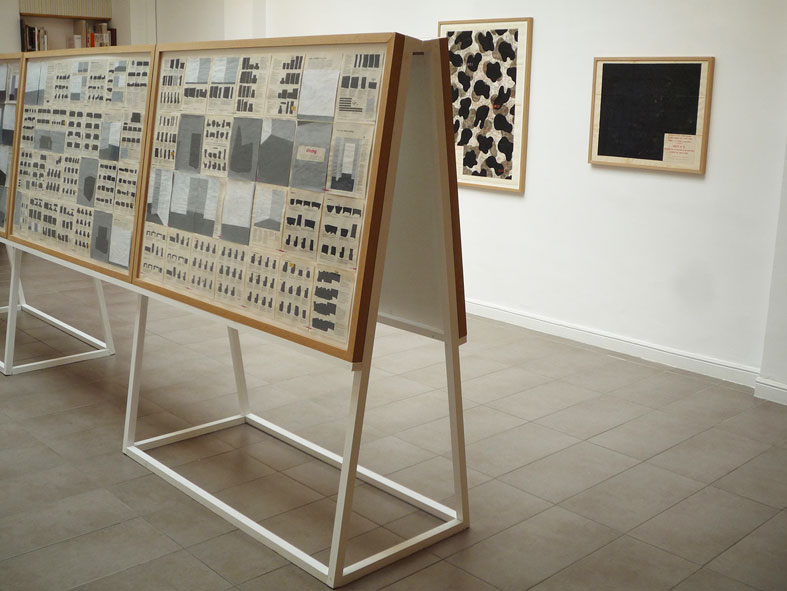 Jochen Gerner - Vue de l'exposition Perdre le Nord
