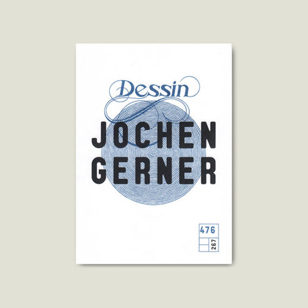 Jochen Gerner . one-shot dessin (QSS.267)