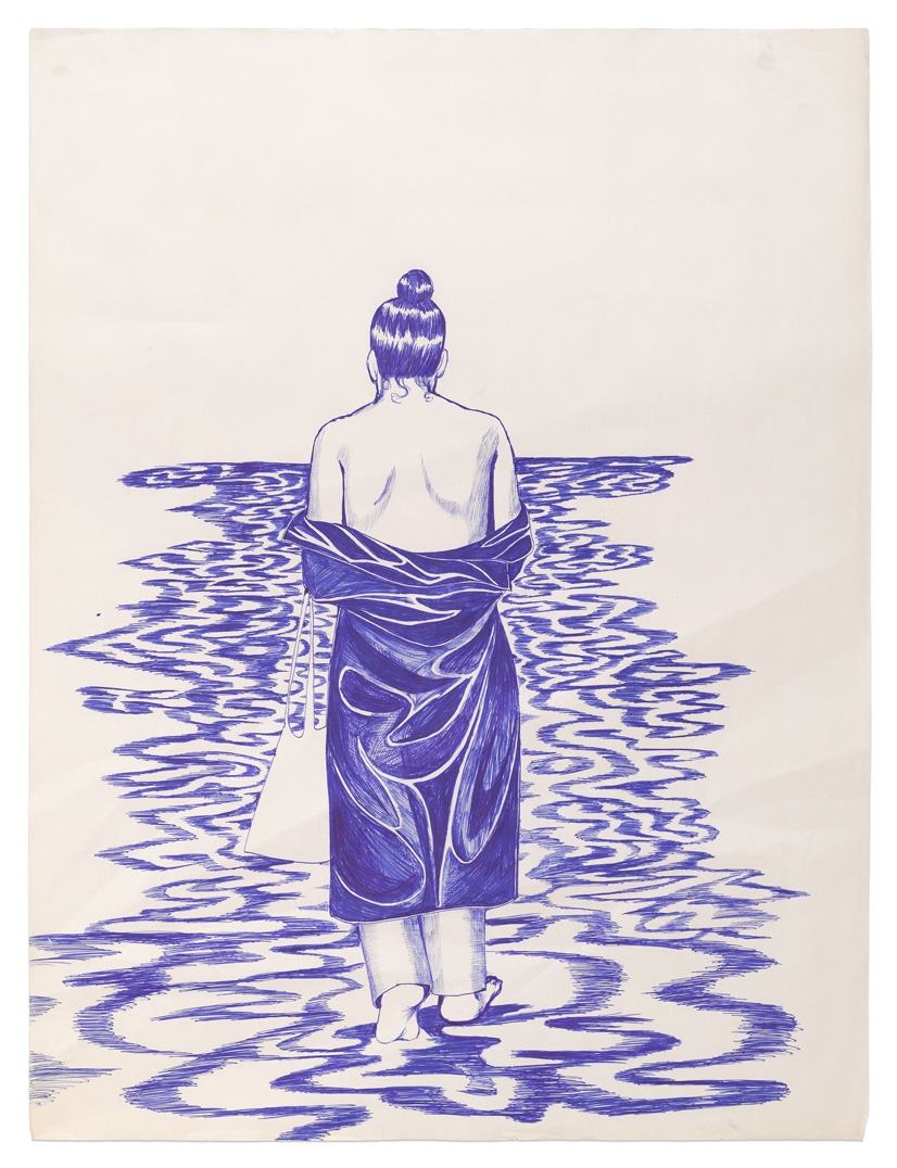 Ana qui marche sur l'eau